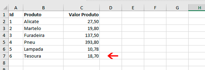Usando Access - Uso do Recordset em planilha Excel