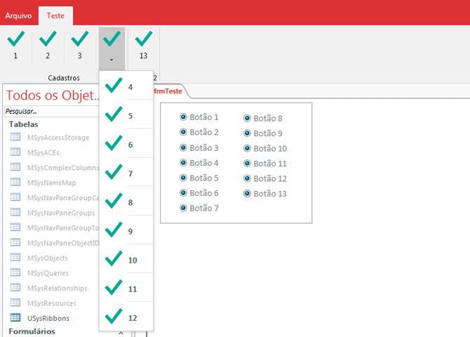 ribbon com getVisible