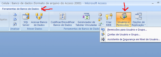 Usando Access