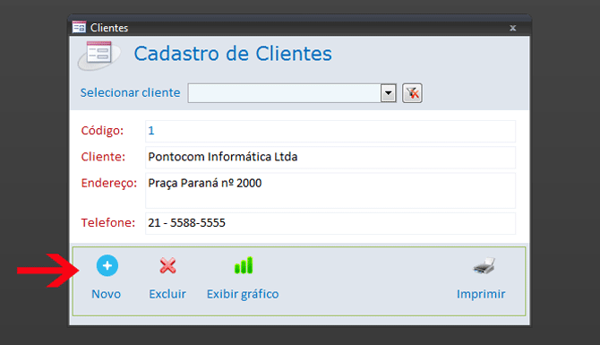 Usando Access - Imagens PNG em botões