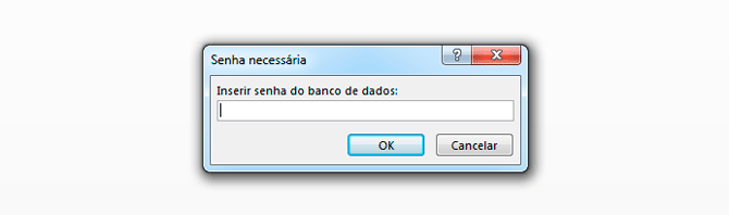 Usando Access - Senha Access