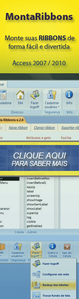 Assistente para criar ribbons no Access