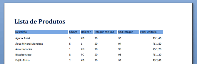 Classe no Access 2007/2010