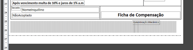 Usando Access - Cdigo de Barras Access